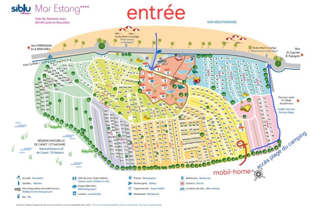 Chez Boby ! Hotel Canet-en-Roussillon Ngoại thất bức ảnh